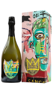 Champagne Dom Pérignon Vintage 2015 Jean-Michel Basquiat Edition spéciale design  Jaune