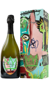 Champagne Dom Pérignon Vintage 2015 Jean-Michel Basquiat Edition spéciale design  Vert