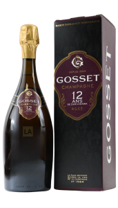 Champagne Gosset Rosé 12 ans à minima